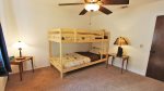 Bedroom 3 with Twin Bunk Beds